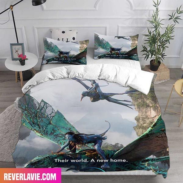 Avatar 2 The Way Of Water Scene Bedding Set Avatar 2 The Way Of Water Scene Bedding Set