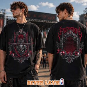 Babymetal World Tour 2026 UK And Europe Exclusive Merch Bite The Blade Tee