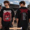 Babymetal World Tour 2026 UK And Europe Exclusive Merch Thunder Strike Two Sided Unisex T-Shirt