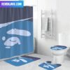 Bape A Bathing Ape Star In Brown Bathroom Set