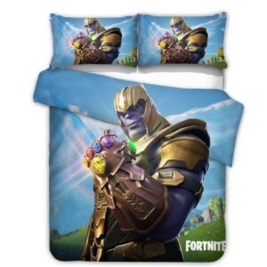Best Fornite x Thanos Bedding Set Twin