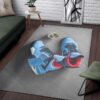 Change The Thought Sneaker Rug Home Decor