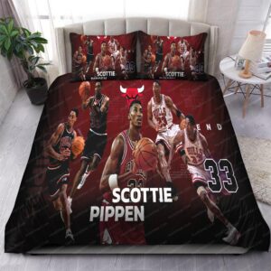 Chicago Bulls Scottie Pippen Bedding Set