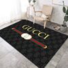 Classic Golden Gucci Vintage Web Gucci Rug Home Decor Classic Golden Gucci Vintage Web Gucci Rug Home Decor