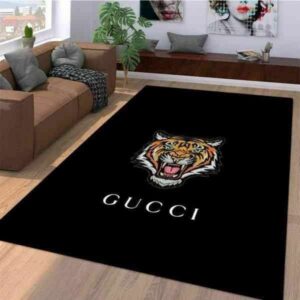 Classic Gucci Tiger Gucci Rug Home Decor
