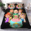 Cocomelon Family Bed Set Bedding Set Cocomelon Family Bed Set Bedding Set