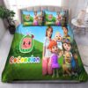 Cocomelon Wheels On The Bus Bed Set Bedding Set