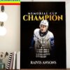 Congratulations Colorado Avalanche Champions 2022 NHL Stanley Cup Champions Home Decor Poster Canvas