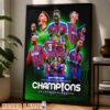 Crystal Palace UEFA Conference League Champions 2025-2026 Victory Wall Art Home Decor Crystal Palace UEFA Conference League Champions 2025-2026 Victory Wall Art Home Decor