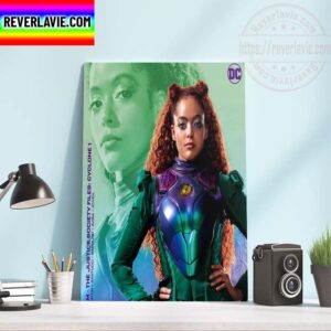 DC Comics Black Adam Vanessa Mi Kyung Lee on Cyclone Home Decor Poster Canvas