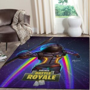 Dark Voyager Of Fortnite Rug Game Bedroom Area Rug