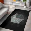 Dirt Block Minecraft Bedroom Area Rug Design