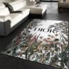 Dior Logo Background Area Carpet Rug Dior Logo Background Area Carpet Rug