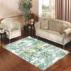 Air Dior Orange Background Area Rug Air Dior Orange Background Area Rug