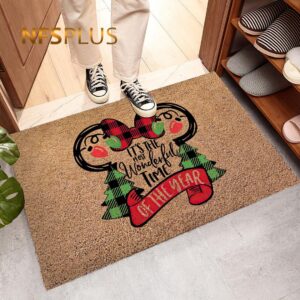 Disney It’s The Most Wonderful Time Of The Year Outdoor Doormat