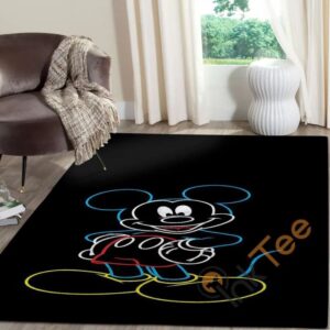 Disney Mickey Mouse Area Rug Home Decor