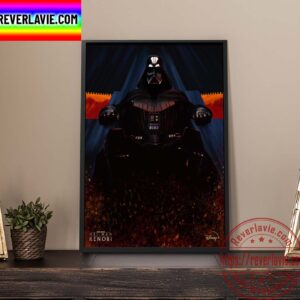 Disney+ Star Wars Obi Wan Kenobi Darth Vader Anakin Is Gone Fan Art Home Decor Poster Canvas