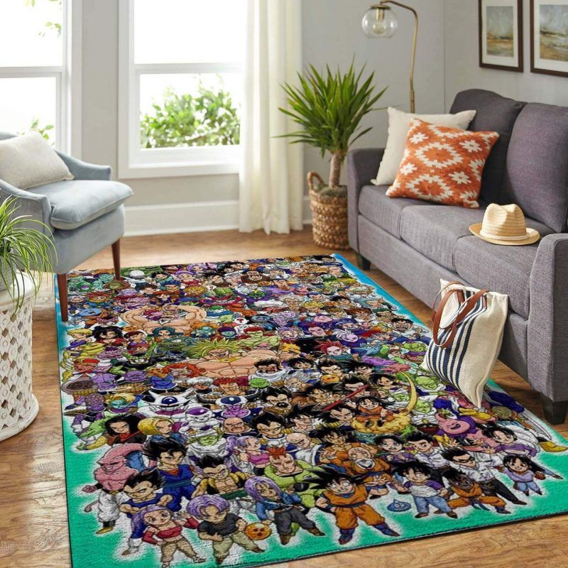 Dragon Ball Cartoon Movie Area Rug Carpet Dragon Ball Cartoon Movie Area Rug Carpet