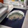 Drowned Head Minecraft Bedroom Area Rug Design Drowned Head Minecraft Bedroom Area Rug Design