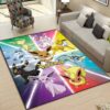 Eevee Pokemon Generation Evolution Rug Home Decor