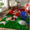 Luigi And Mario Bros Area Rug Carpet Luigi And Mario Bros Area Rug Carpet