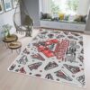 Go Shopping Sneaker Rug Home Decor
