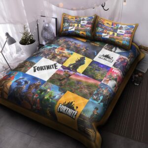 Fortnite All Scenes And Characters Bedding Set Full