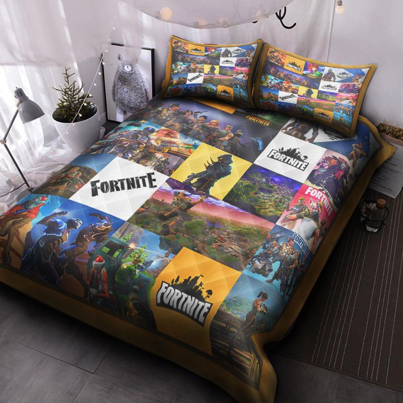 Fortnite All Scenes And Characters Bedding Set Full Fortnite All Scenes And Characters Bedding Set Full