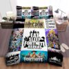 Fortnite Born To Play Fortnite Quote Bed Sheets Twin