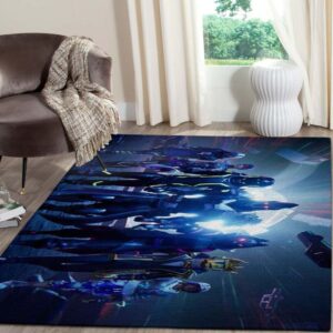 Fortnite Mobile Gaming Bedroom Rug Home Decor