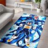 Goku And Vegeta Blue Dragon Ball Super Area Rug Home Decor