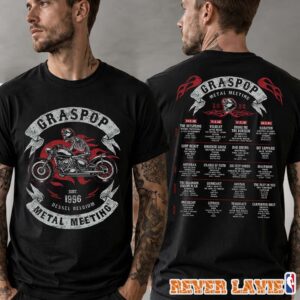 Graspop Metal Meeting Biker Skull T-Shirt