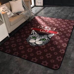 Gucci Cat Gucci Rug Home For Living Room