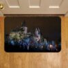 Harry Potter Hogwarts Crest Harry Potter Door Steps Foot Doormat Rug Mat Doormat