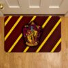 Harry Potter Hogwarts Gryffindor Crest Harry Potter Door Steps Foot Doormat Rug Mat Doormat