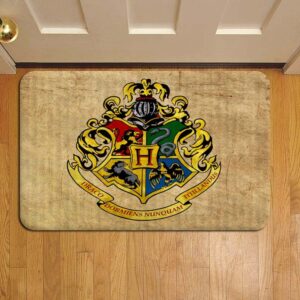 Harry Potter Hogwarts Crest Harry Potter Step Mat Doormat Foot Door Rug Mat Doormat