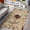 Harry Potter Hogwarts House Area Rug Home Decor