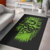 Harry Potter Slytherin Caro White Green Area Rug Carpet Harry Potter Slytherin Caro White Green Area Rug Carpet