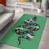 Harry Potter Slytherin Potentia Par Vis Area Rug Carpet