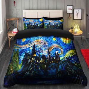 Harry Potter Starry Night Bedding Set Full
