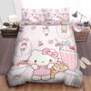 Hello Kitty Acting Like A Teddy Bear Bedding Set Queen Hello Kitty Acting Like A Teddy Bear Bedding Set Queen