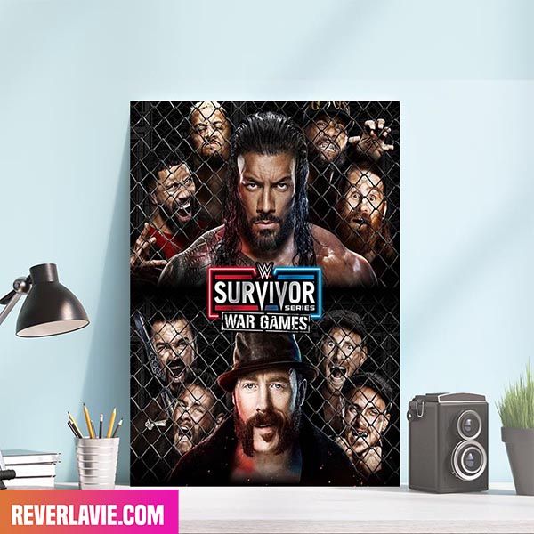 It Aint No Game It Is War WWE Survivor Series War Games Poster It Aint No Game It Is War WWE Survivor Series War Games Poster