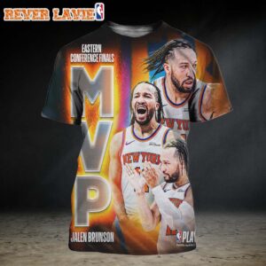 Jalen Brunson From New York Knicks Eastern Conference Finals MVP 2026 All Over Print Shirt