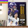 Justin Tucker 61 Field Goals In Baltimore Ravens NFL Home Decor Poster Canvas