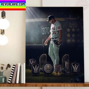 Justin Verlander All Title In This Season Home Decor Poster Canvas