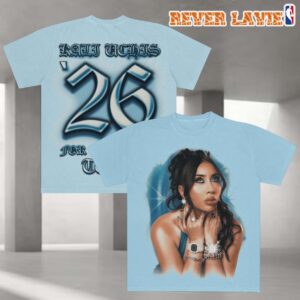 Kali Uchis Blue For The Girls Tour 2026 Airbrush Unisex Tee