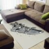 Kaws Companion Jordan Sneaker Rug Home Decor Kaws Companion Jordan Sneaker Rug Home Decor