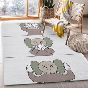 Kaws Area Rug Carpet Home Decor