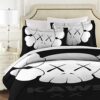 Kaws Black Rovtop Kaws 3 in 1 Bedding Set Kaws Black Rovtop Kaws 3 in 1 Bedding Set