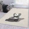 Kaws Illustration Area Rug Carpet